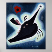 Wassily Kandinsky - Gepunte Zwarten. Poster (Voorkant)