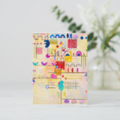 Wassily Kandinsky - Graceful Ascent Briefkaart (Staand voorkant)