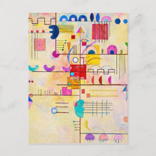 Wassily Kandinsky - Graceful Ascent Briefkaart