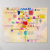 Wassily Kandinsky - Graceful Ascent Poster (Voorkant)