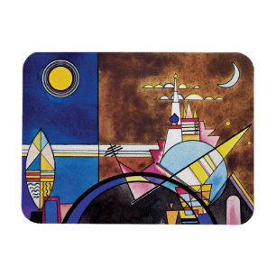 Wassily Kandinsky - Grote Poort Van Kiev Abstract Magneet