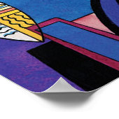 Wassily Kandinsky - Grote poort van Kiev Abstract Poster (Hoek)