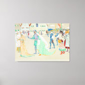 Wassily Kandinsky - Het Jonge Paar  Canvas Afdruk (Voorkant)