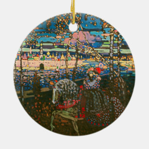 Wassily Kandinsky Het rijdende paar Russische kuns Keramisch Ornament