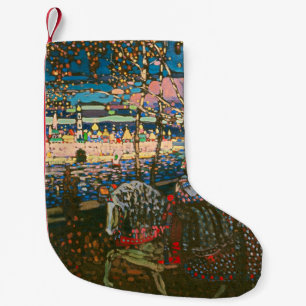 Wassily Kandinsky Het rijdende paar Russische kuns Kleine Kerstsok