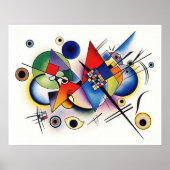 Wassily Kandinsky houdt van kunst Poster (Voorkant)