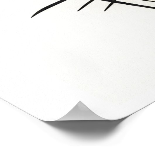 Wassily Kandinsky houdt van kunst Poster (Hoek)