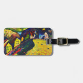 Wassily Kandinsky Houses in Murnau. Expressionisme Bagagelabel (Voorkant horizontaal)