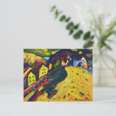 Wassily Kandinsky Houses in Murnau. Expressionisme Briefkaart (Staand voorkant)
