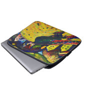 Wassily Kandinsky Houses in Murnau. Expressionisme Laptop Sleeve (Voorkant onderkant)