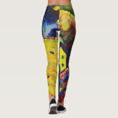 Wassily Kandinsky Houses in Murnau. Expressionisme Leggings (Achterkant)