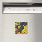 Wassily Kandinsky Houses in Murnau. Expressionisme Magneet (Insitu (Vaatwasser))