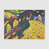 Wassily Kandinsky Houses in Murnau. Expressionisme Tissuepapier (Voorkant)