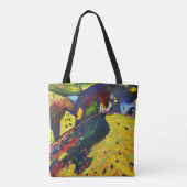 Wassily Kandinsky Houses in Murnau. Expressionisme Tote Bag (Achterkant)