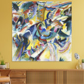 Wassily Kandinsky - Impressie Canvasprint Canvas Afdruk (Insitu (Woonkamer))