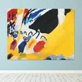 Wassily Kandinsky - Impressie III (concert) Canvas Afdruk (Insitu (Houten vloer))