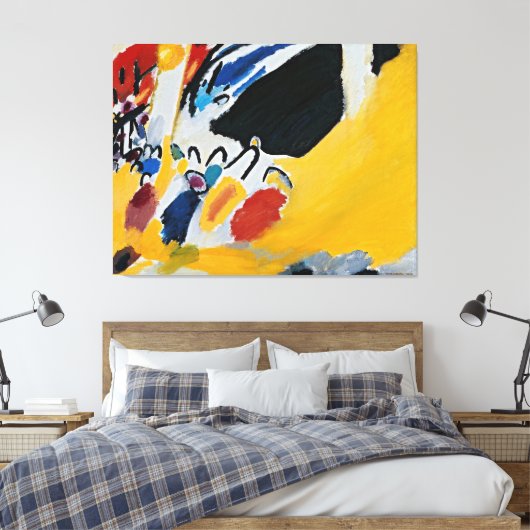 Wassily Kandinsky - Impressie III (concert) Canvas Afdruk (Insitu (Slaapkamer))