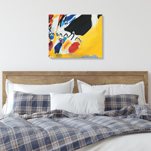 Wassily Kandinsky - Impressie III (concert) Canvas Afdruk (Insitu (Slaapkamer))