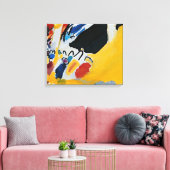 Wassily Kandinsky - Impressie III (concert) Canvas Afdruk (Insitu (Woonkamer))