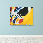 Wassily Kandinsky - Impressie III (concert) Canvas Afdruk (Insitu (Houten vloer))