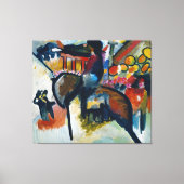 Wassily Kandinsky - Impressie IV (Gendarme) Canvas Afdruk (Voorkant)