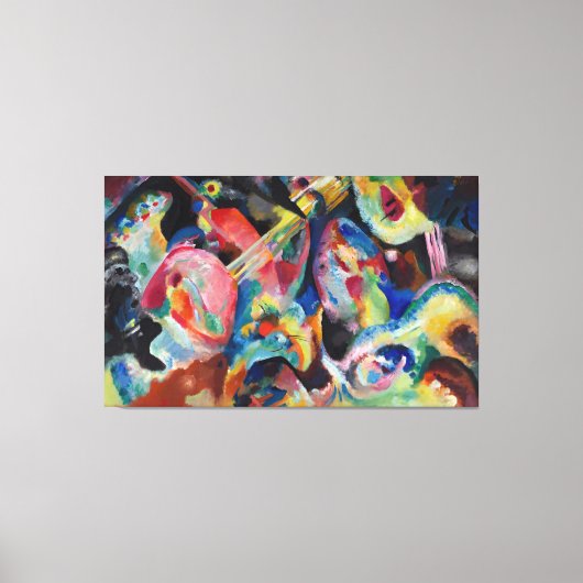 Wassily Kandinsky - Impression Canvas Afdruk (Voorkant)