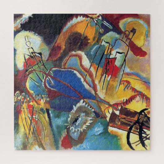 Wassily Kandinsky - Improvisatie 30 (Kanons) Legpuzzel (Verticaal)