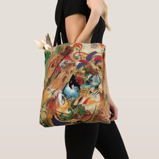Wassily Kandinsky - Improvisatie, Dromerig, Tote Bag (Dichtbij)