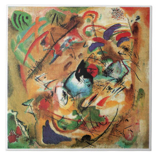 Wassily Kandinsky - Improvisatie, Droomachtig, Tegeltje