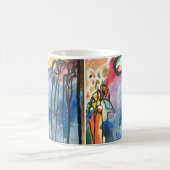 Wassily Kandinsky – Improvisation 19 - Custom Text Koffiemok (Center)