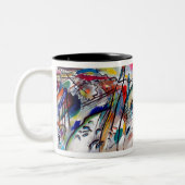 Wassily Kandinsky Improvisation 28 Tweekleurige Koffiemok (Links)
