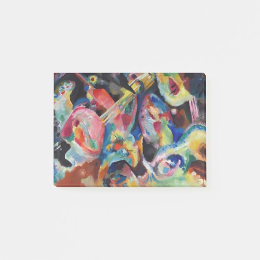 Wassily Kandinsky Improvisation Flood (1914) Post-it® Notes (Voorkant)