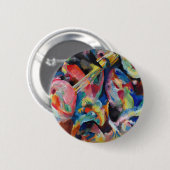 Wassily Kandinsky Improvisation Flood (1914) Ronde Button 5,7 Cm (Voorkant /achterkant)