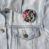 Wassily Kandinsky Improvisation Flood (1914) Ronde Button 5,7 Cm (In situ)