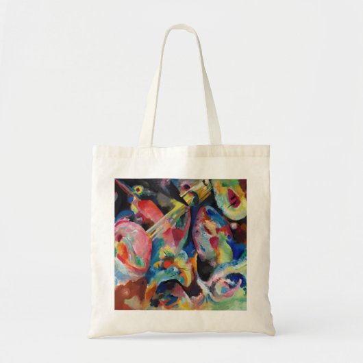 Wassily Kandinsky Improvisation Flood (1914) Tote Bag (Voorkant)