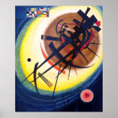 Wassily Kandinsky in de heldere ovaal Poster (Voorkant)