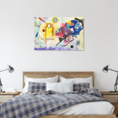 WASSILY KANDINSKY - Jaune Rouge Bleu Canvas Afdruk (Insitu (Slaapkamer))