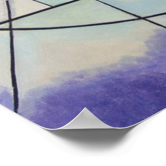 WASSILY KANDINSKY - Jaune Rouge Bleu Poster (Hoek)