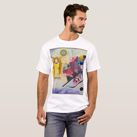 WASSILY KANDINSKY - Jaune Rouge Bleu T-shirt (Voorkant volledig)
