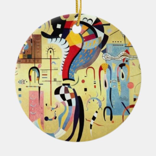 Wassily Kandinsky Keramisch Ornament (Voorkant)