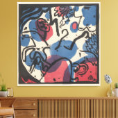 Wassily Kandinsky - Klänge Canvas Afdruk (Insitu (Woonkamer))