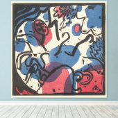 Wassily Kandinsky - Klänge Canvas Afdruk (Insitu (Houten vloer))