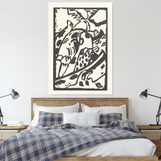 Wassily Kandinsky - Klänge Canvas Afdruk (Insitu (Slaapkamer))