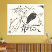 Wassily Kandinsky - Klänge Canvas Afdruk (Insitu (Woonkamer))