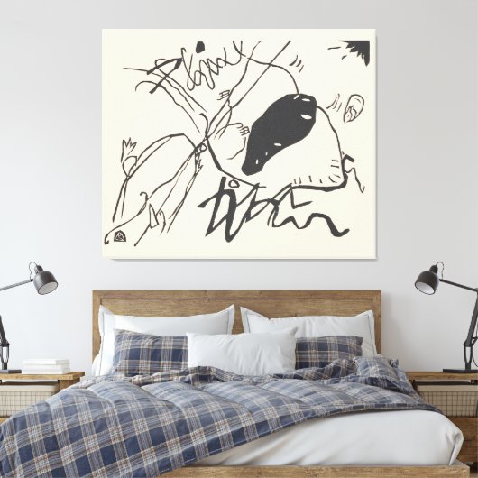Wassily Kandinsky - Klänge Canvas Afdruk (Insitu (Slaapkamer))