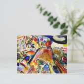 Wassily Kandinsky - Klein plezier Briefkaart (Staand voorkant)