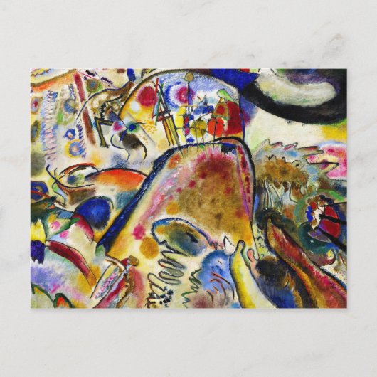 Wassily Kandinsky - Klein plezier Briefkaart (Voorkant)