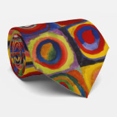 Wassily Kandinsky Kleurenstudie van vierkantjes ci Stropdas (Opgerold)