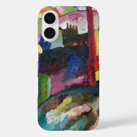 Wassily Kandinsky Landschap met Factory Chimney Case-Mate iPhone Case (Achterkant)