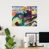 Wassily Kandinsky Landschap met Factory Chimney Poster (Thuiskantoor)